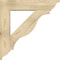 Ekena Millwork Funston Traditional Rough Sawn Bracket w/ Offset Brace, Douglas Fir, 8"W x 36"D x 36"H BKT0806X36X36FST01RDF - alternate 4